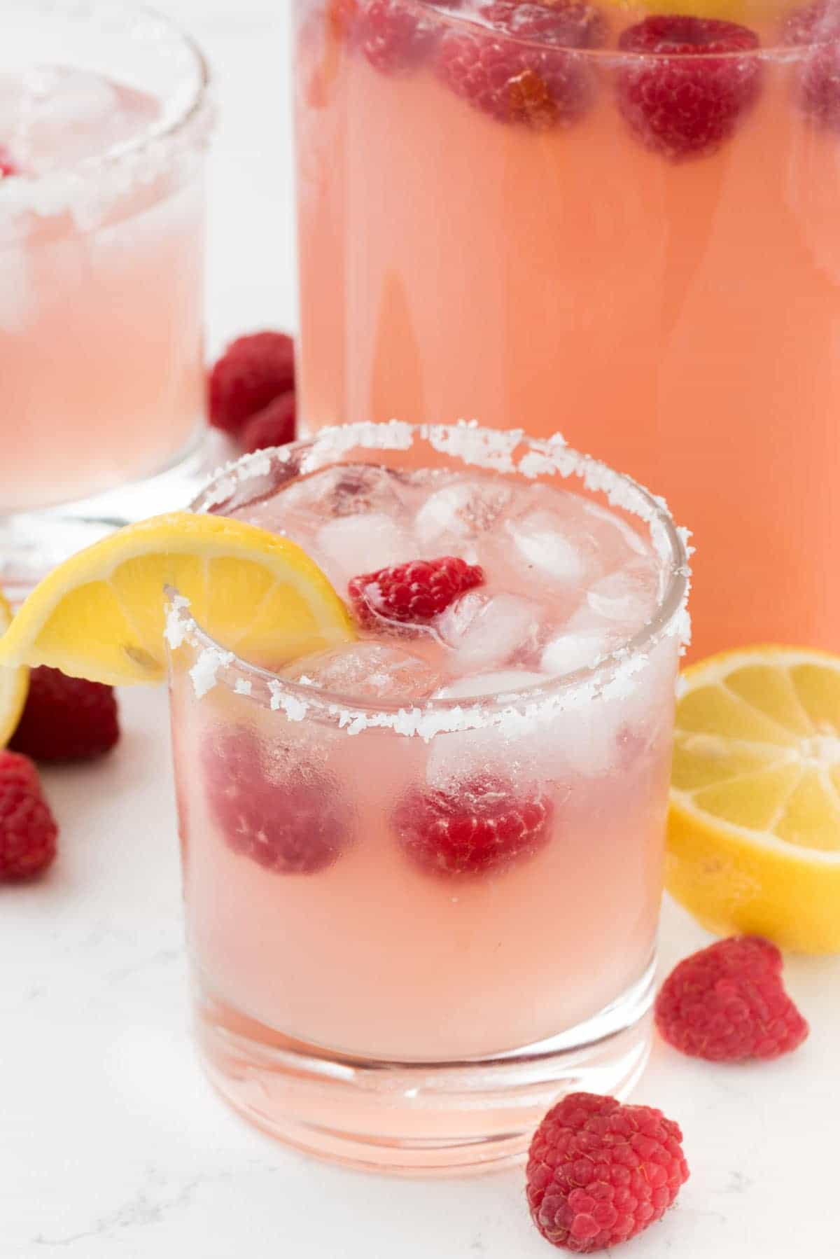 Pink Lemonade Vodka Cocktail - Bombay Rocks