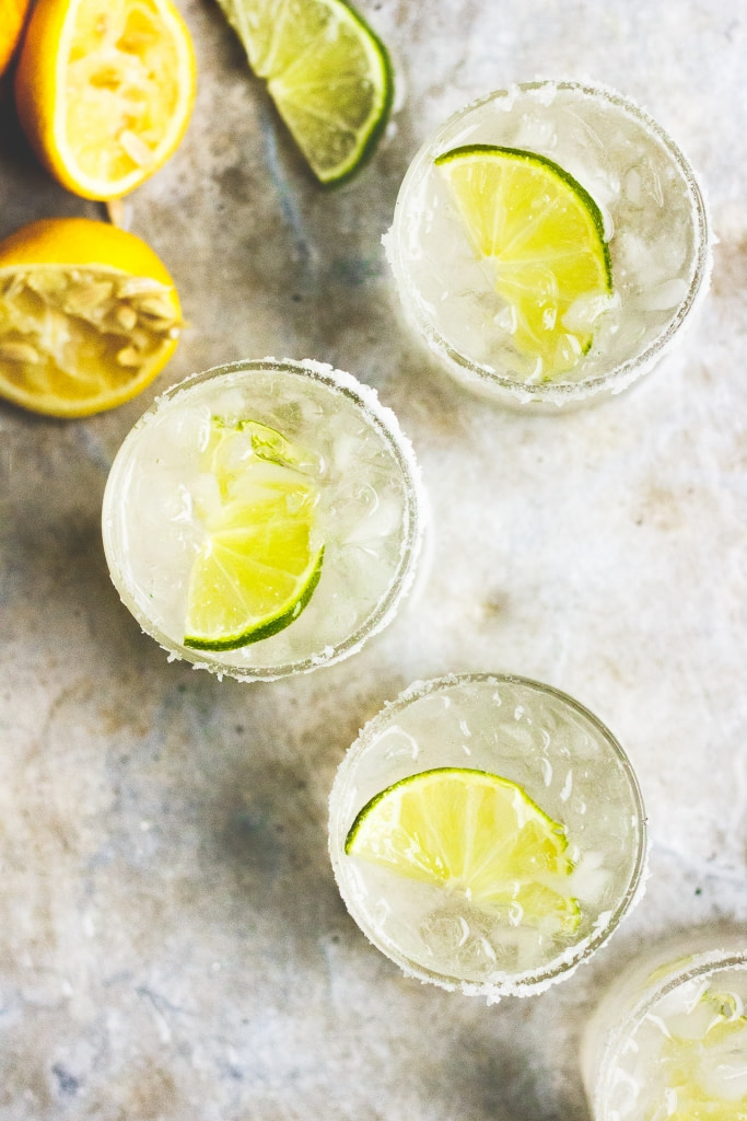 Sparkling Ginger Tequila Margarita - Bombay Rocks